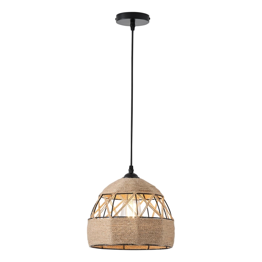 Chandelier on a string 1xE27/15W/230V beige