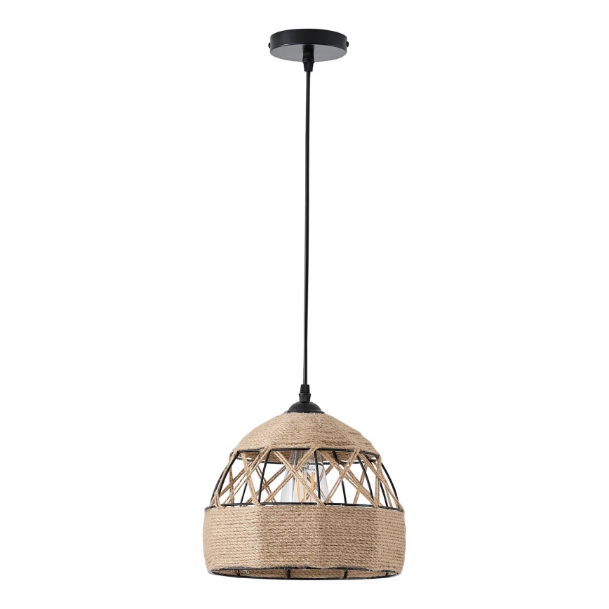 Chandelier on a string 1xE27/15W/230V beige