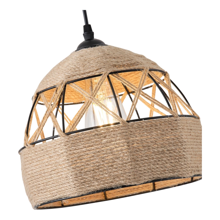 Chandelier on a string 1xE27/15W/230V beige