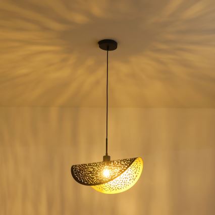 Chandelier on a string 1xE27/15W/230V black