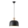 Chandelier on a string 1xE27/15W/230V black