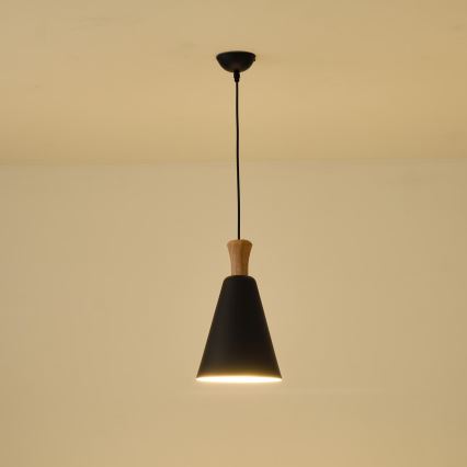 Chandelier on a string 1xE27/15W/230V black