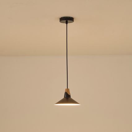 Chandelier on a string 1xE27/15W/230V black