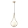 Chandelier on a string 1xE27/15W/230V brass
