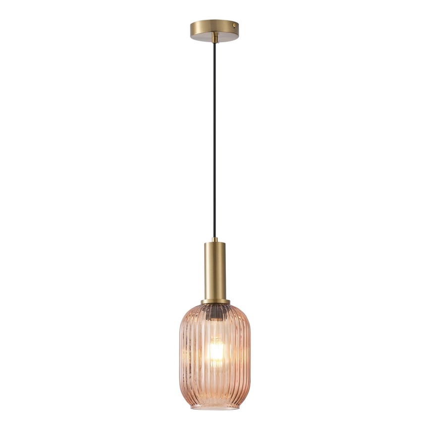 Chandelier on a string 1xE27/15W/230V brown pr. 13 cm