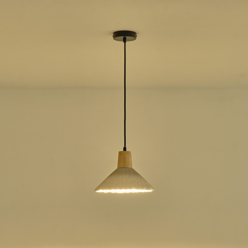 Chandelier on a string 1xE27/15W/230V creamy