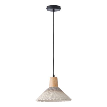 Chandelier on a string 1xE27/15W/230V creamy