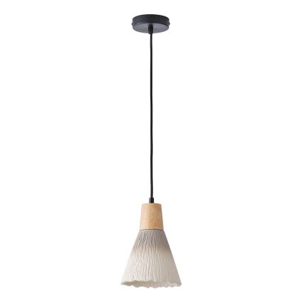 Chandelier on a string 1xE27/15W/230V creamy