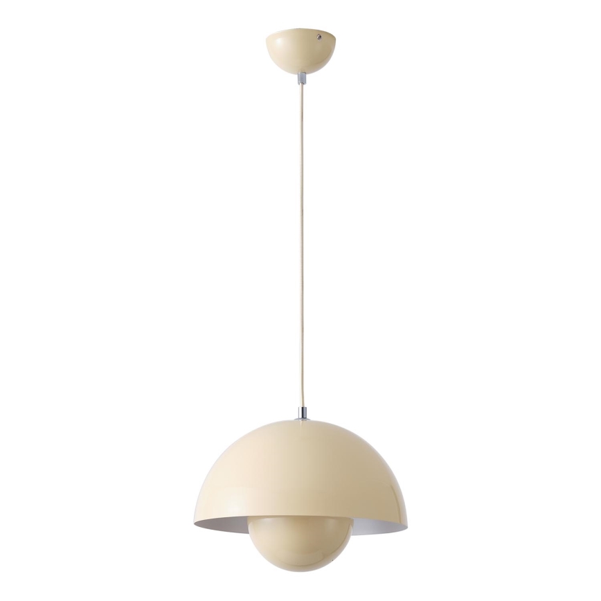 Chandelier on a string 1xE27/15W/230V creamy