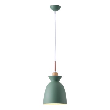 Chandelier on a string 1xE27/15W/230V green