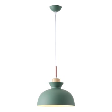 Chandelier on a string 1xE27/15W/230V green