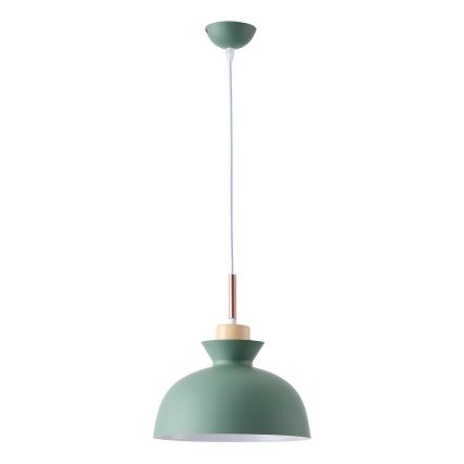 Chandelier on a string 1xE27/15W/230V green
