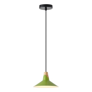 Chandelier on a string 1xE27/15W/230V green