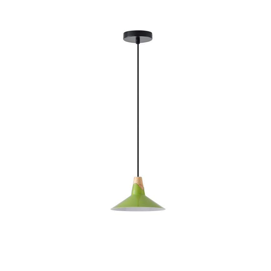 Chandelier on a string 1xE27/15W/230V green