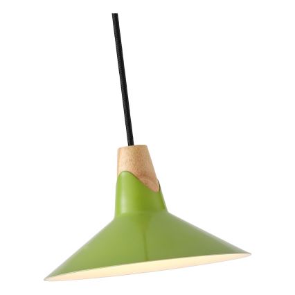 Chandelier on a string 1xE27/15W/230V green
