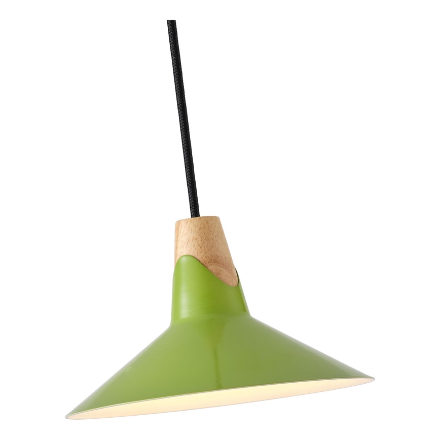Chandelier on a string 1xE27/15W/230V green