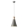 Chandelier on a string 1xE27/15W/230V grey d. 20 cm
