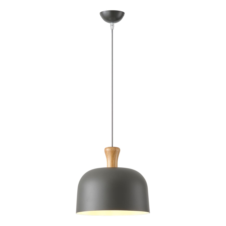 Chandelier on a string 1xE27/15W/230V grey d. 27 cm