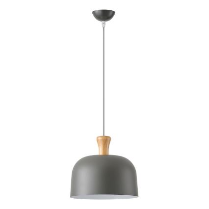 Chandelier on a string 1xE27/15W/230V grey d. 27 cm
