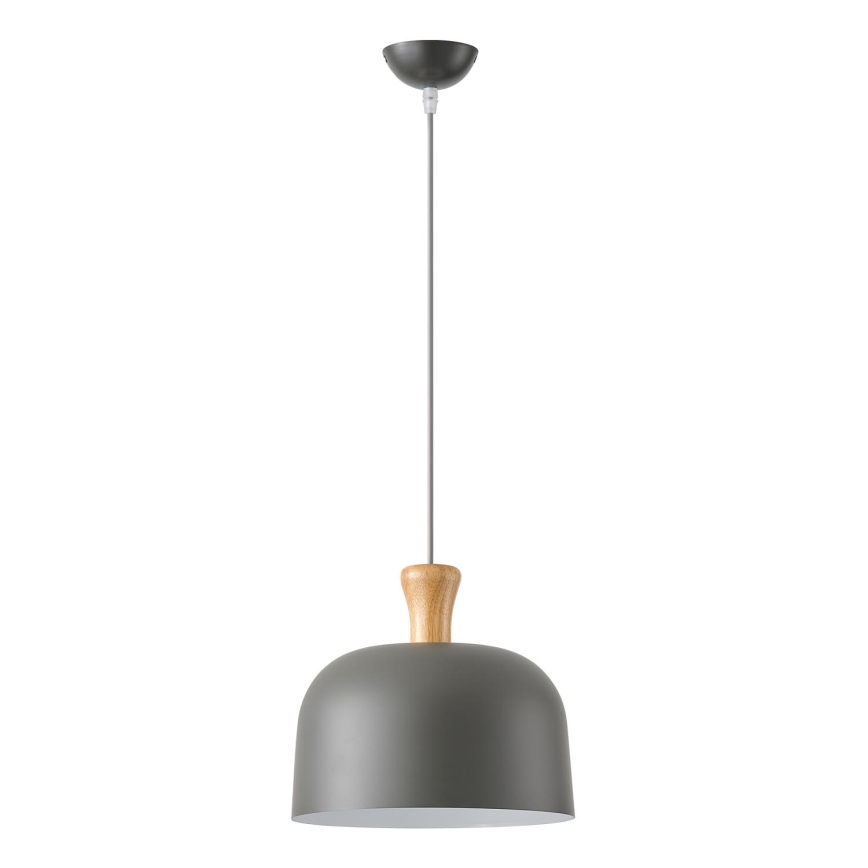 Chandelier on a string 1xE27/15W/230V grey d. 27 cm