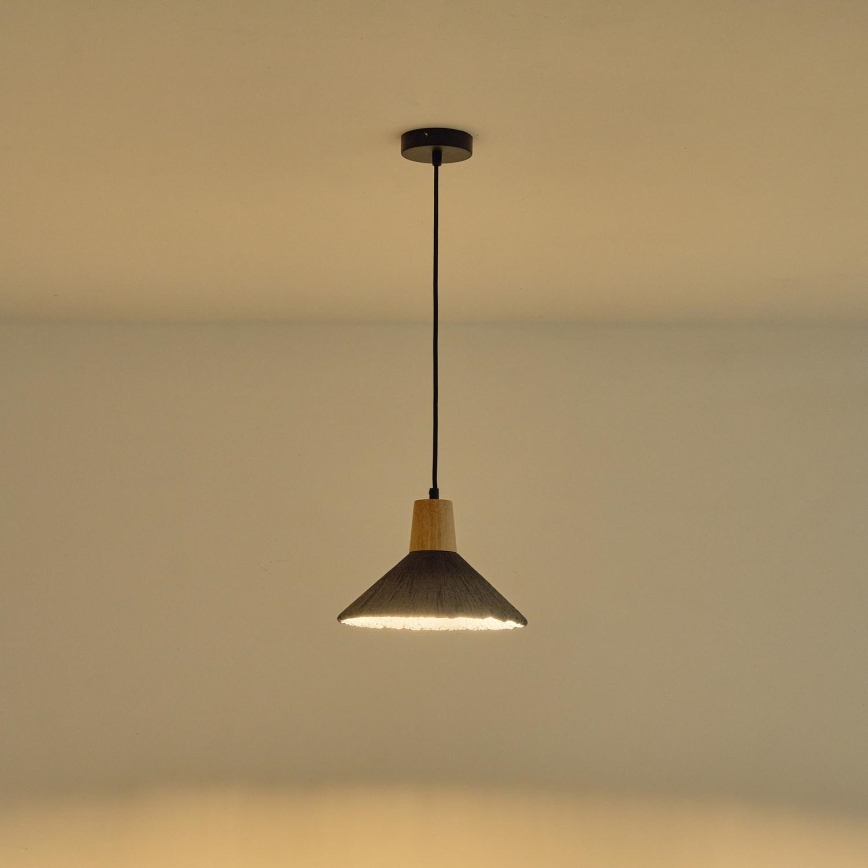 Chandelier on a string 1xE27/15W/230V grey
