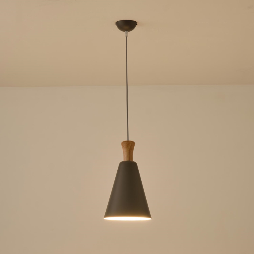 Chandelier on a string 1xE27/15W/230V grey