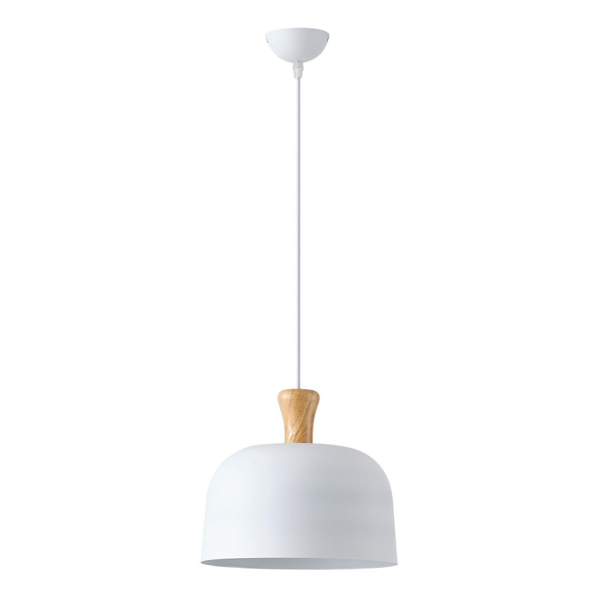 Chandelier on a string 1xE27/15W/230V white d. 27 cm