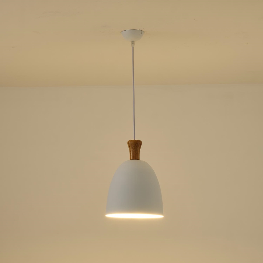 Chandelier on a string 1xE27/15W/230V white