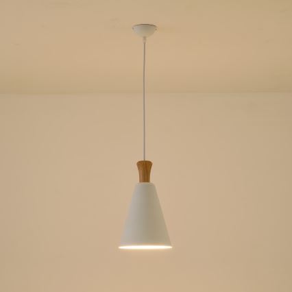 Chandelier on a string 1xE27/15W/230V white