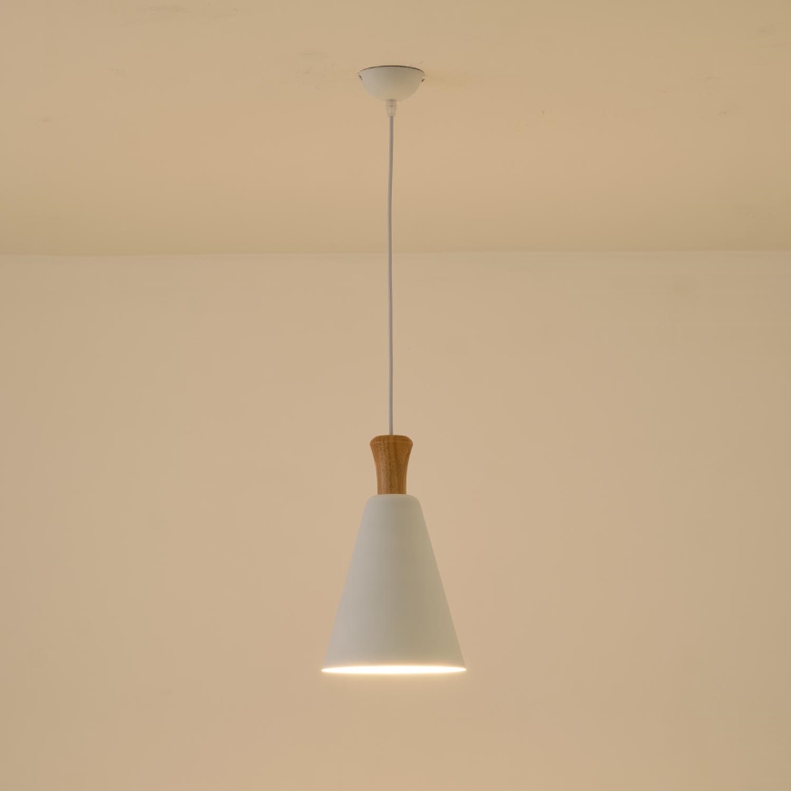 Chandelier on a string 1xE27/15W/230V white