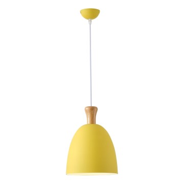 Chandelier on a string 1xE27/15W/230V yellow