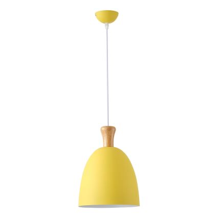 Chandelier on a string 1xE27/15W/230V yellow