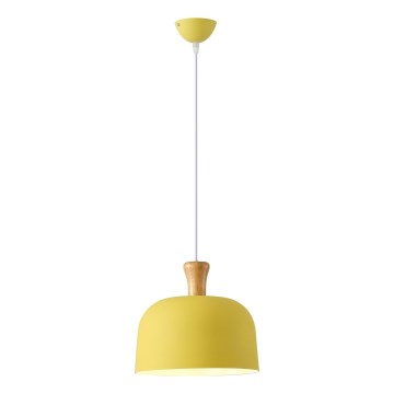 Chandelier on a string 1xE27/15W/230V yellow