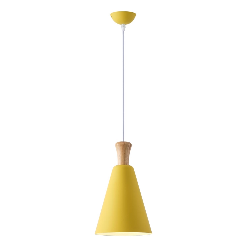 Chandelier on a string 1xE27/15W/230V yellow