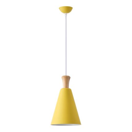 Chandelier on a string 1xE27/15W/230V yellow