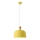 Chandelier on a string 1xE27/15W/230V yellow pr. 27 cm