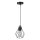 Chandelier on a string 1xE27/35W/230V d. 18 cm black