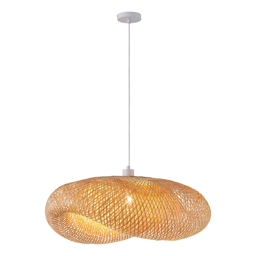 Chandelier on a string 1xE27/40W/230V bamboo