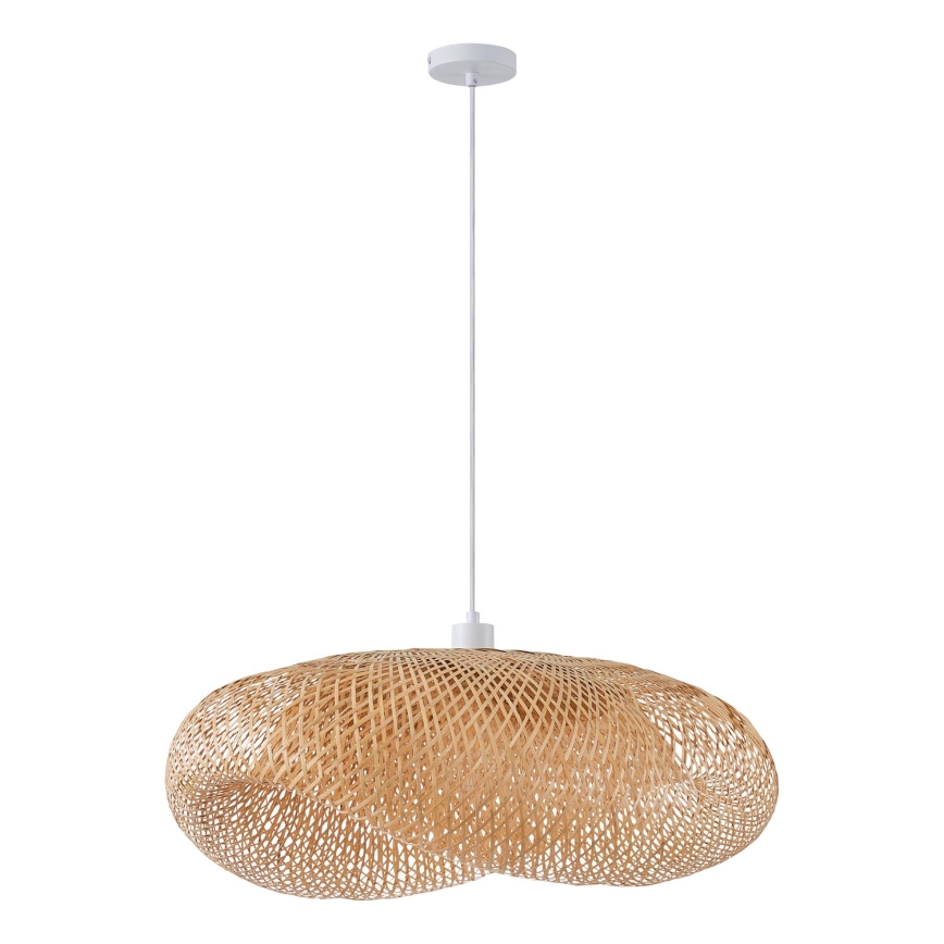 Chandelier on a string 1xE27/40W/230V bamboo