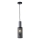 Chandelier on a string 1xE27/40W/230V black