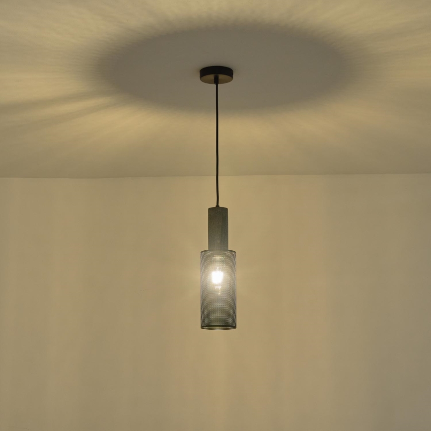 Chandelier on a string 1xE27/40W/230V black