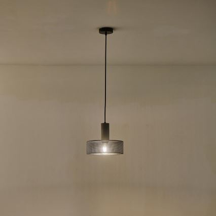 Chandelier on a string 1xE27/40W/230V black