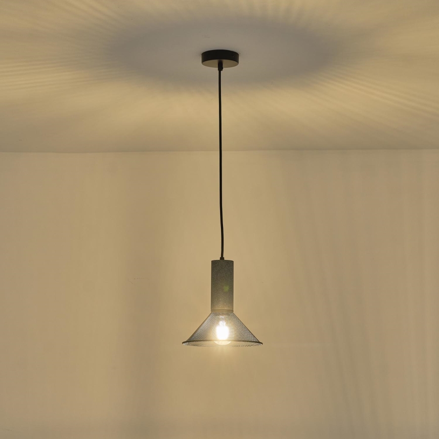 Chandelier on a string 1xE27/40W/230V black