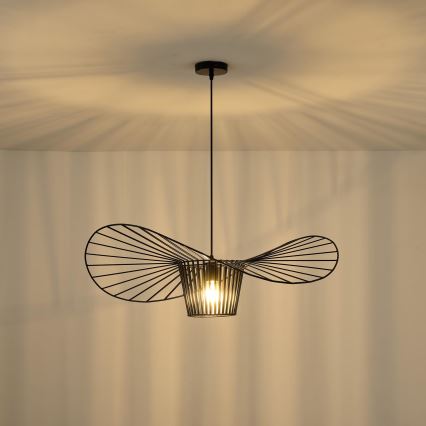 Chandelier on a string 1xE27/40W/230V black