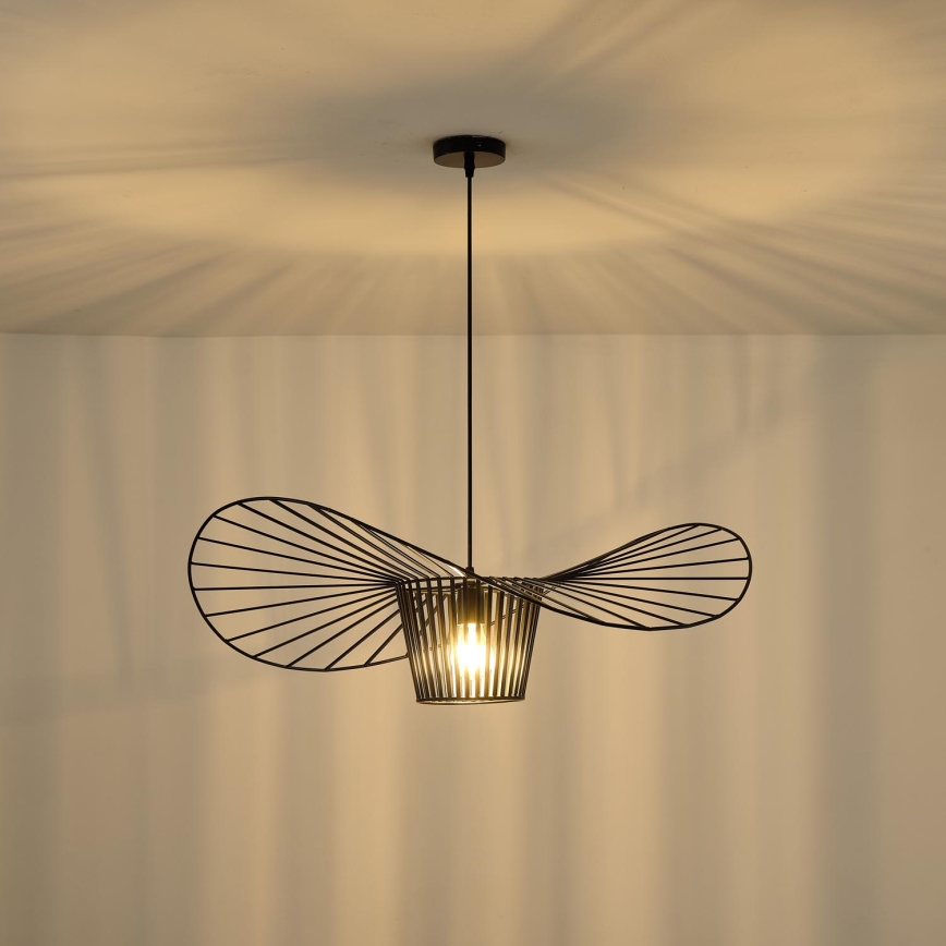 Chandelier on a string 1xE27/40W/230V black
