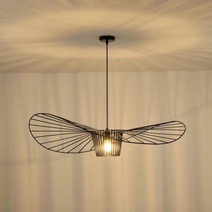 Chandelier on a string 1xE27/40W/230V black