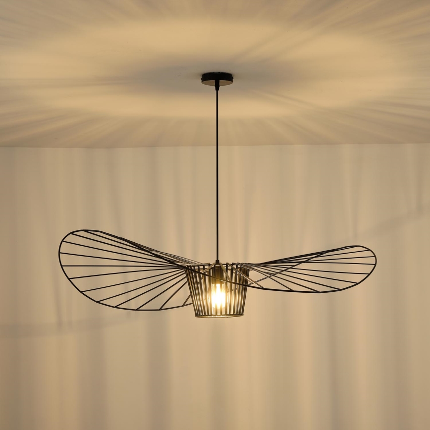Chandelier on a string 1xE27/40W/230V black