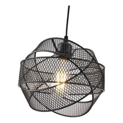 Chandelier on a string 1xE27/40W/230V black