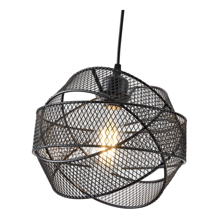 Chandelier on a string 1xE27/40W/230V black