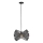 Chandelier on a string 1xE27/40W/230V black